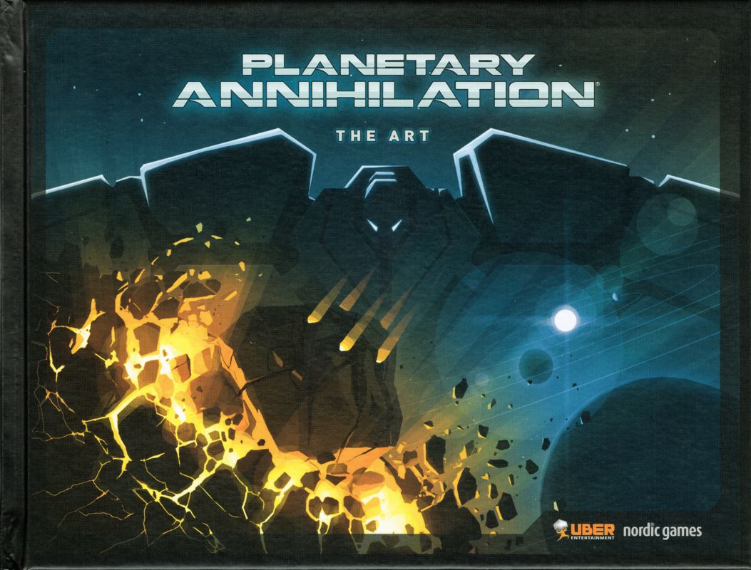 Extras for Planetary Annihilation (Collector's Edition) (Linux and Macintosh and Windows): Art Book - Front