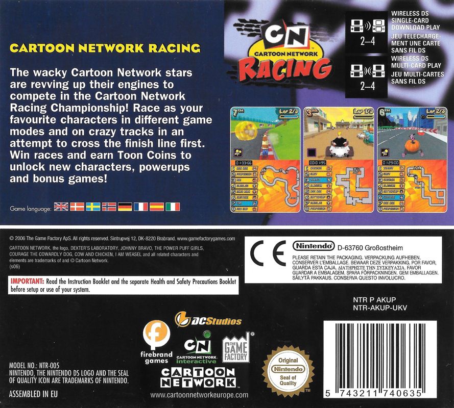 Cartoon Network Racing - Nintendo DS