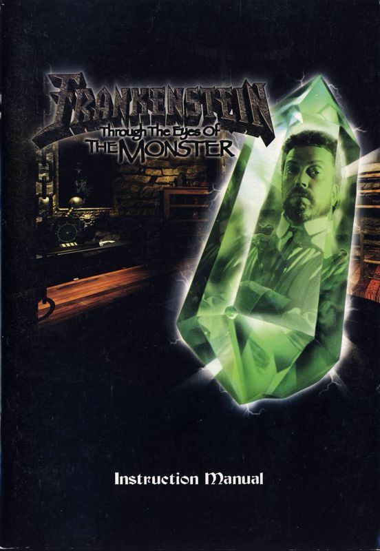 Manual for Frankenstein: Through the Eyes of the Monster (Macintosh): Front