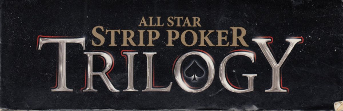 Spine/Sides for All Star Strip Poker: Trilogy (Windows): Bottom