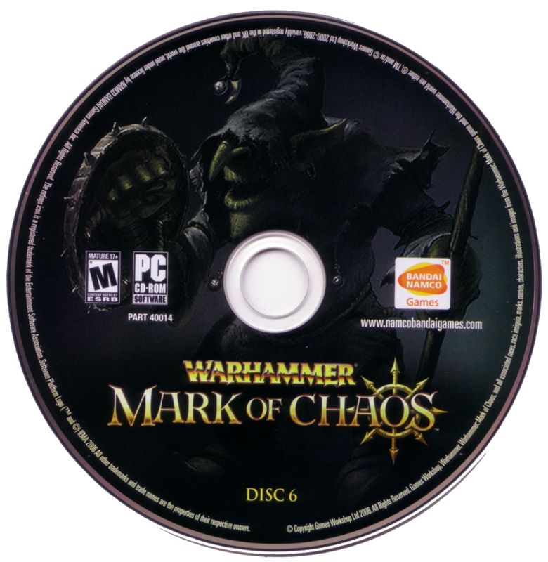 Media for Warhammer: Mark of Chaos (Windows): Disc 6 - Night Goblin