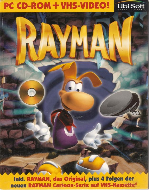 Front Cover for Rayman (DOS and Windows) (Special Edition incl. VHS-Video)