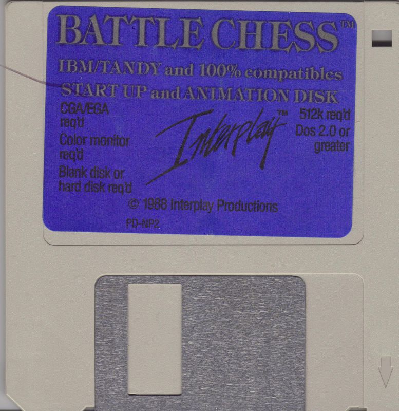 Media for Battle Chess (DOS) (Original release)