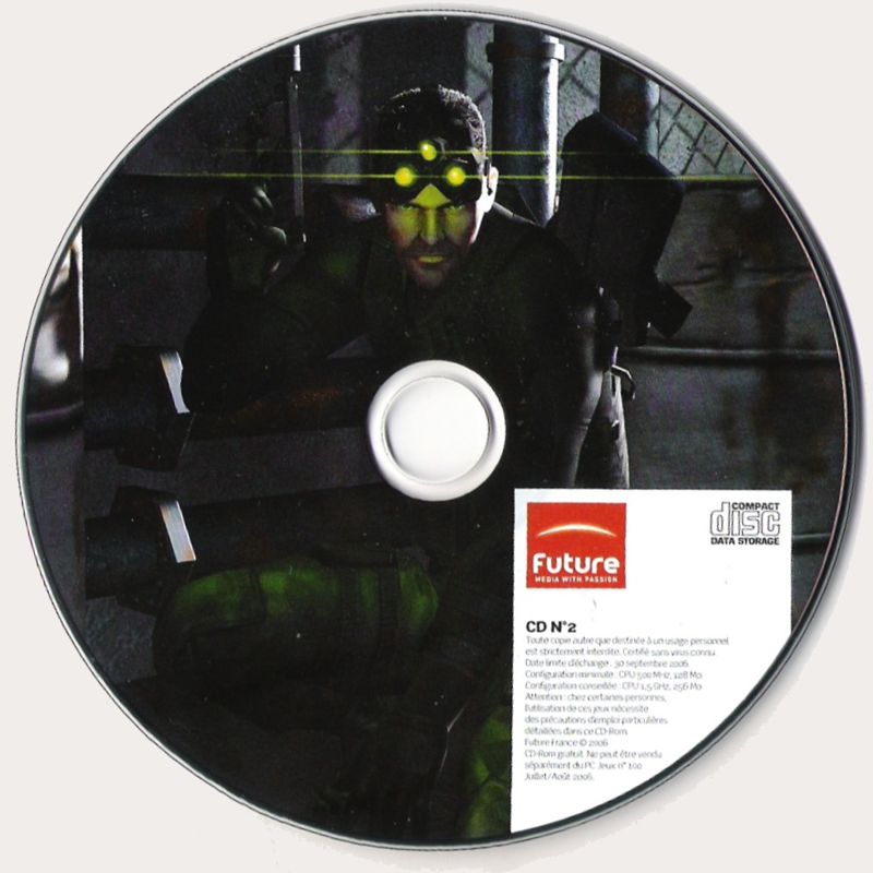 Media for Tom Clancy's Splinter Cell (Windows) (PC Jeux n°100 - couvermount July/August 2006): Disc 2