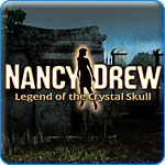 Front Cover for Nancy Drew: Legend of the Crystal Skull (Windows) (iWin release)