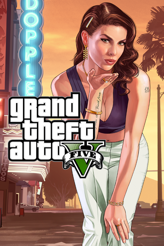 Grand Theft Auto V cover or packaging material - MobyGames