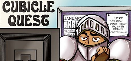 Front Cover for Cubicle Quest (Windows) (Steam and IndieGala galaFreebies release)