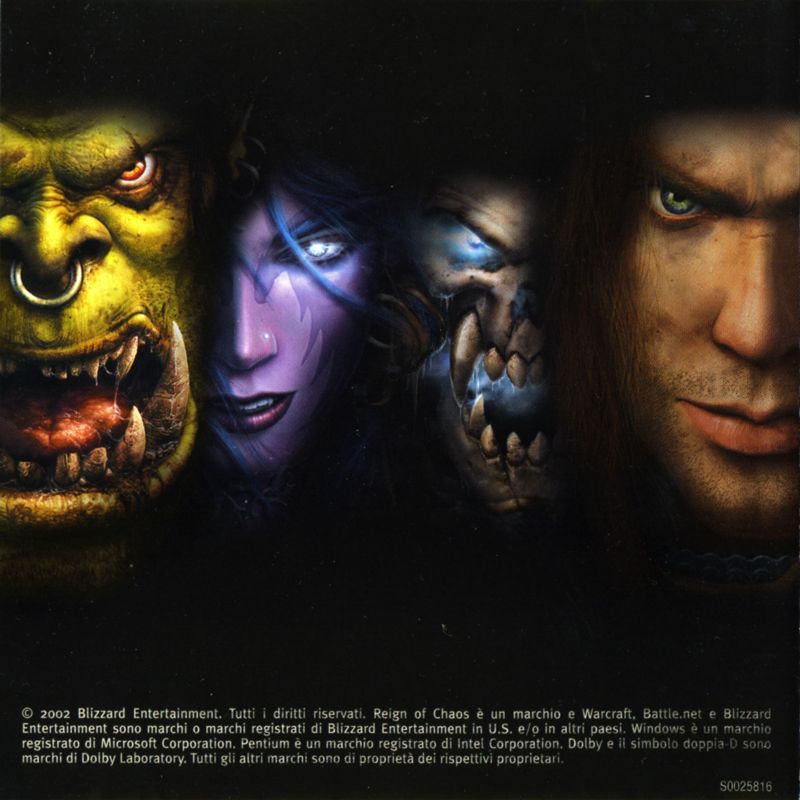 Other for WarCraft III: Reign of Chaos (Collector's Edition) (Windows): Jewel Case - Inlay