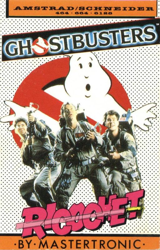 Front Cover for Ghostbusters (Amstrad CPC) (Budgtet re-release)