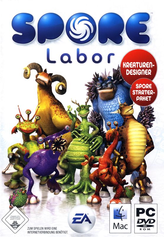 Front Cover for Spore Creature Creator (Macintosh and Windows)
