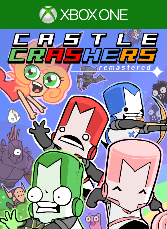 Front Cover for Castle Crashers: Remastered (Xbox One) (Download release)