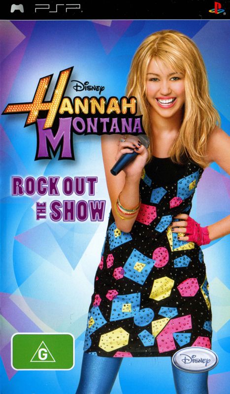 Front Cover for Hannah Montana: Rock Out the Show (PSP)