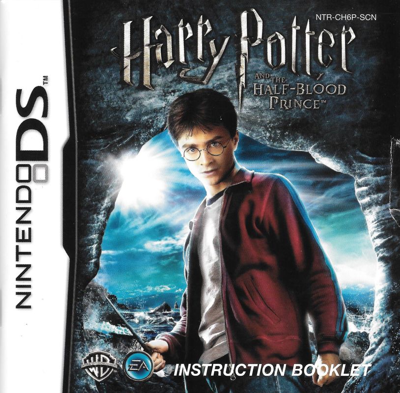 Manual for Harry Potter and the Half-Blood Prince (Nintendo DS): Front