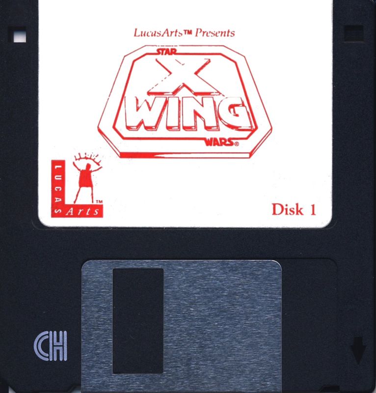 Media for Star Wars: X-Wing (DOS): Disk 1