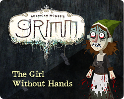 Front Cover for American McGee's Grimm: The Girl Without Hands (Windows) (GameTap release)
