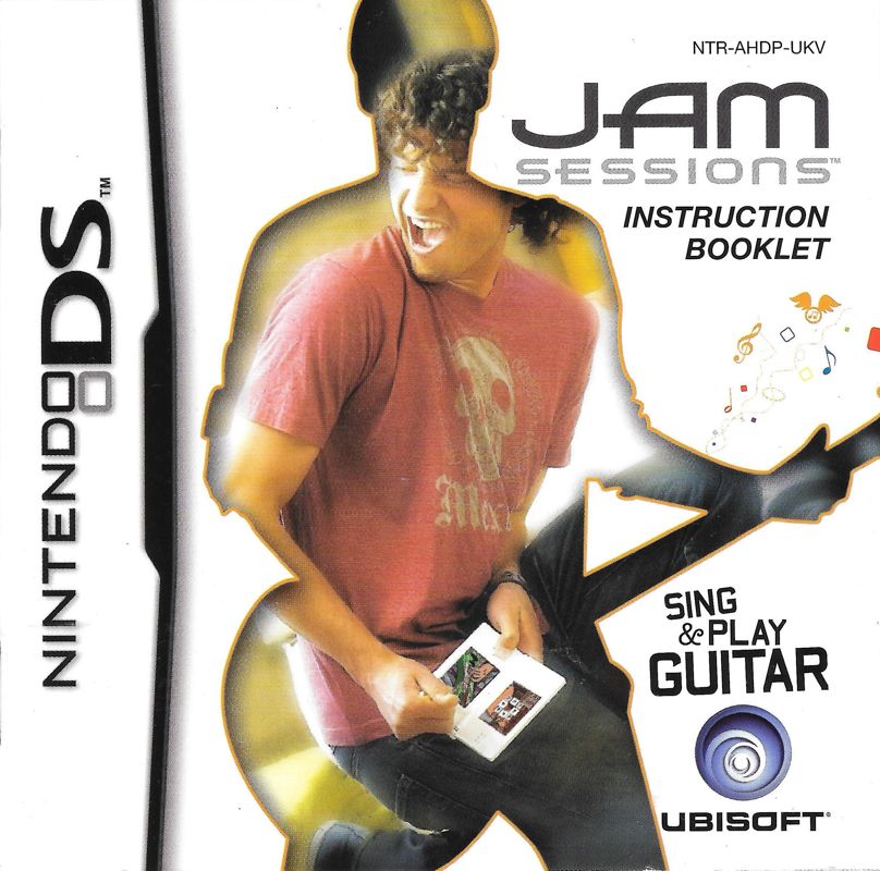 Manual for Jam Sessions (Nintendo DS): Front