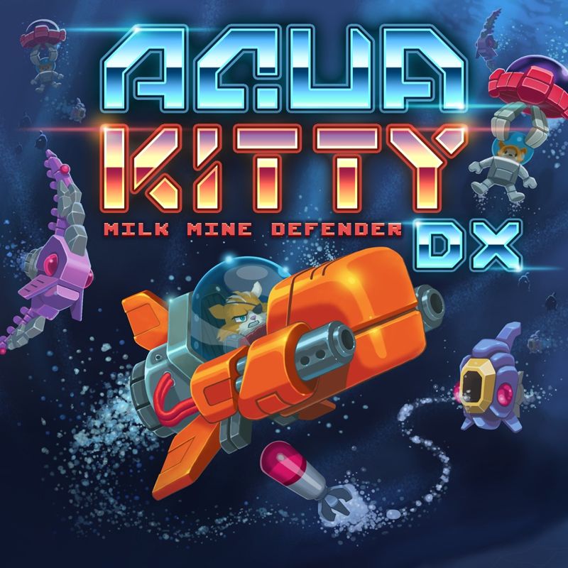 Front Cover for Aqua Kitty (PS Vita and PlayStation 4) (download release)
