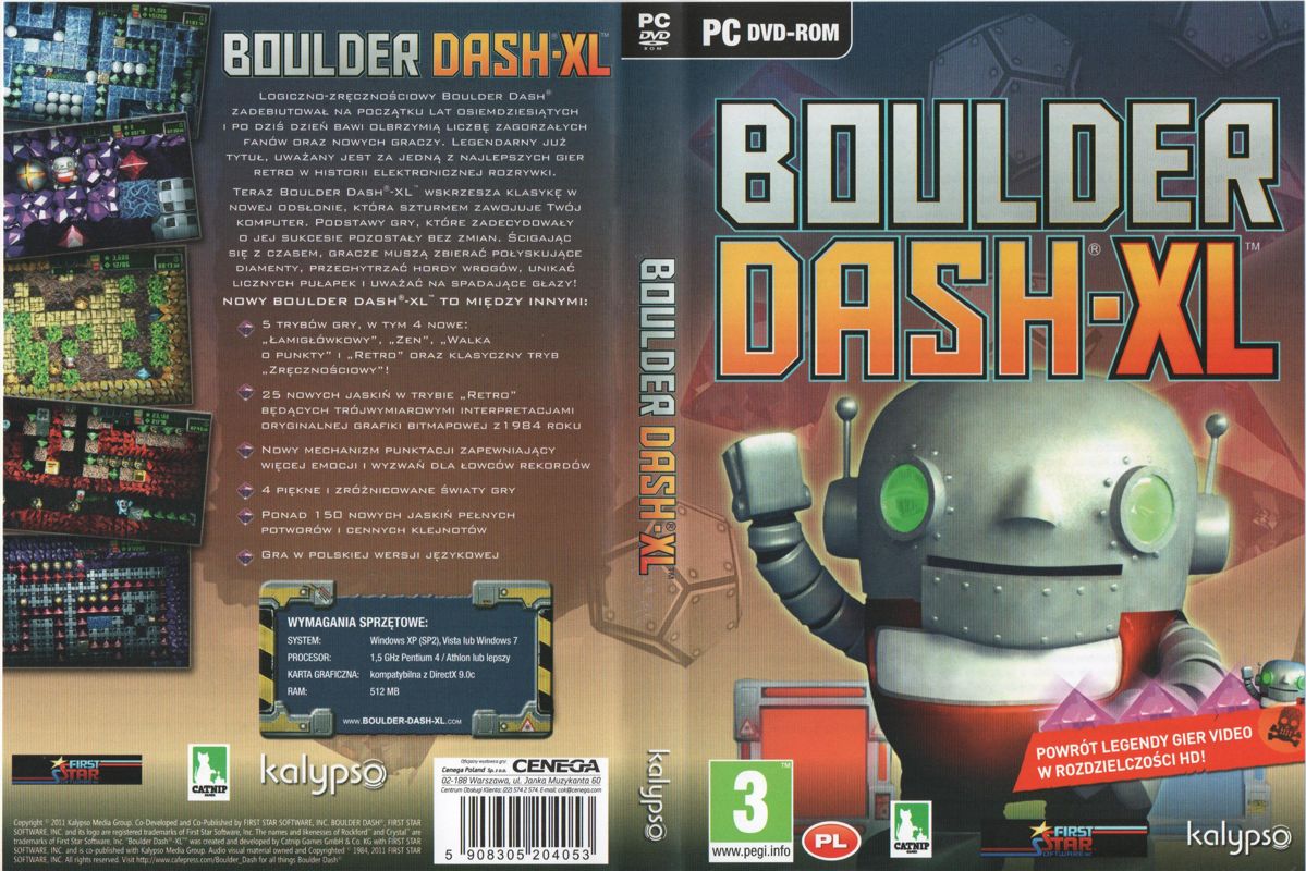 Full Cover for Boulder Dash-XL (Windows)
