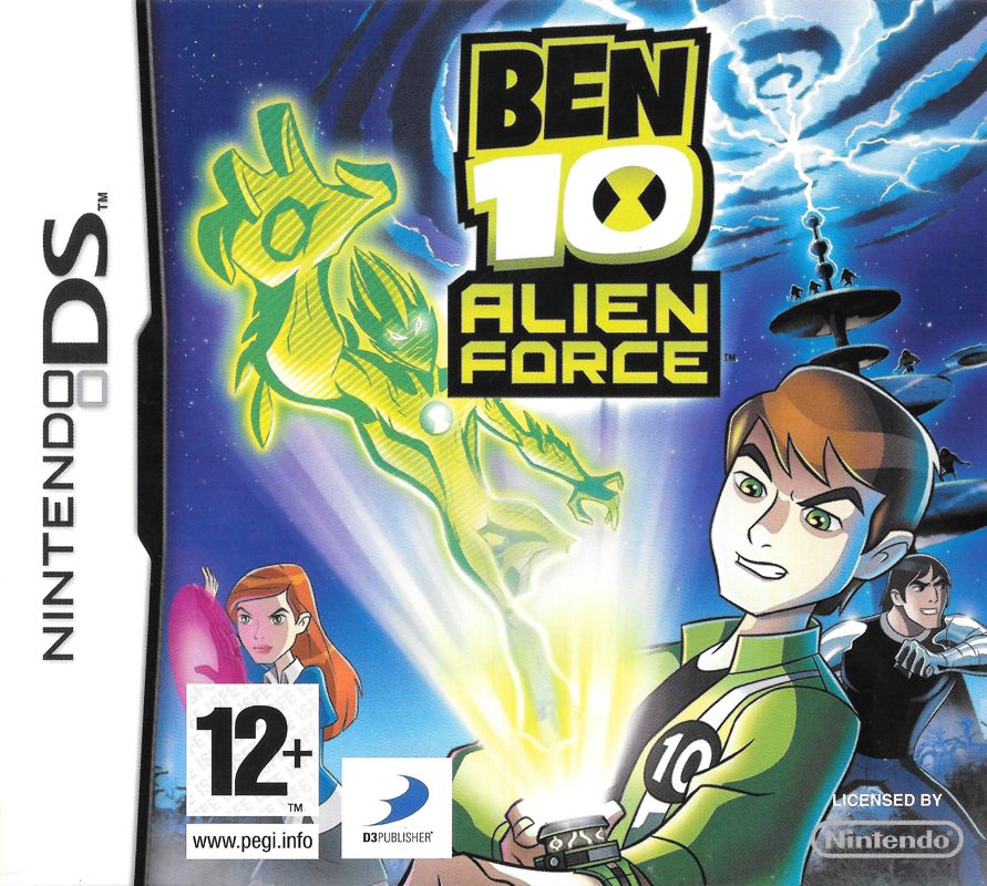 Front Cover for Ben 10: Alien Force (Nintendo DS)