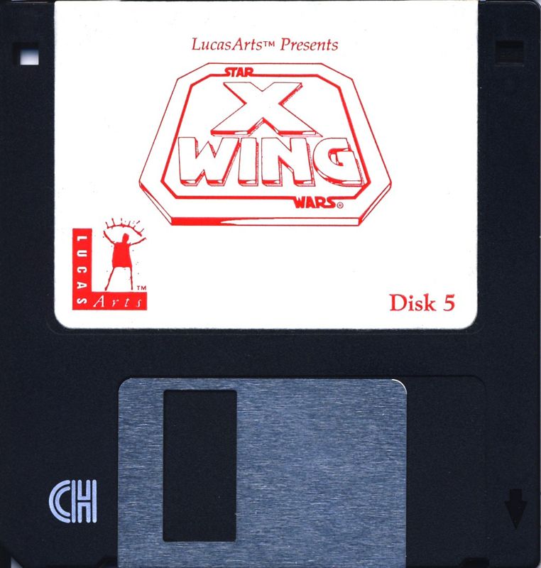 Media for Star Wars: X-Wing (DOS): Disk 5