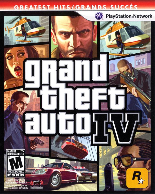 Front Cover for Grand Theft Auto IV (PlayStation 3) (Greatest Hits release)