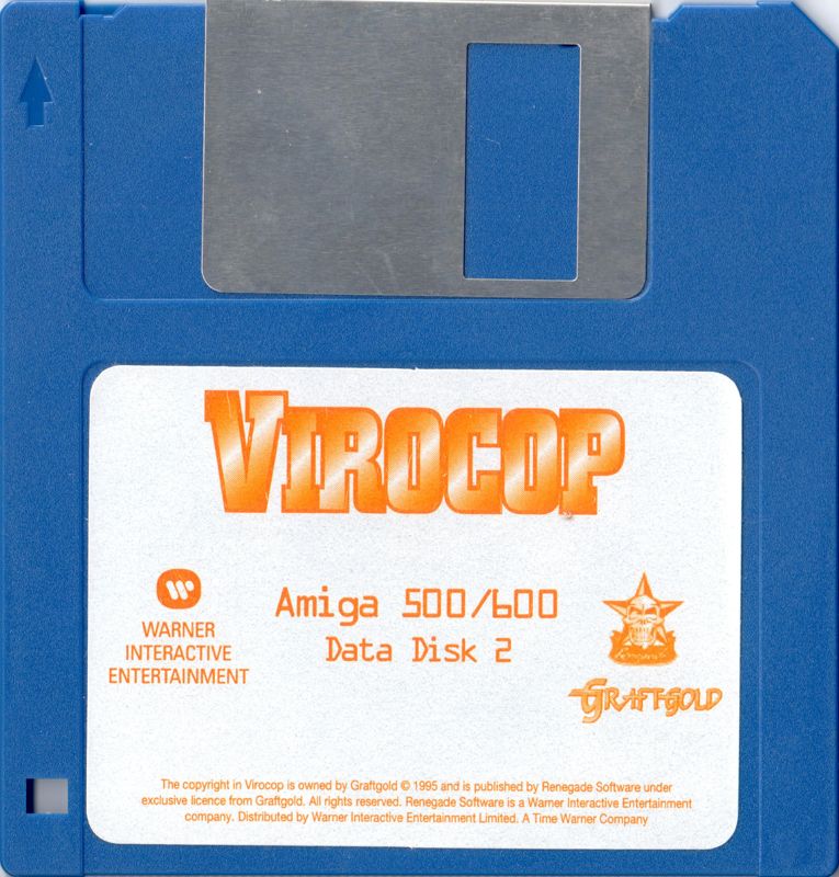 Media for Virocop (Amiga): Data Disk 2