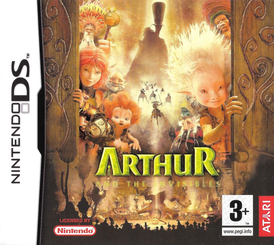 Front Cover for Arthur and the Invisibles: The Game (Nintendo DS)