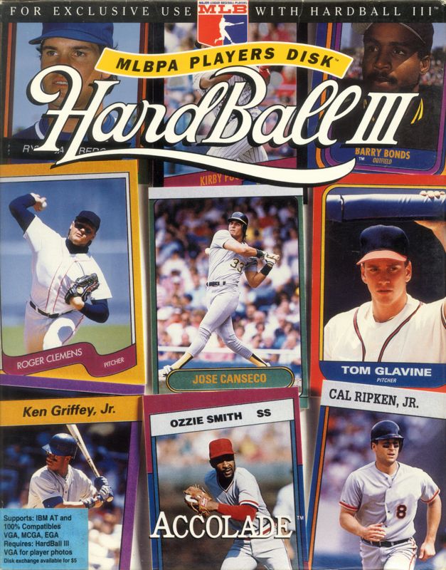Front Cover for HardBall III: MLBPA Players Disk (DOS)