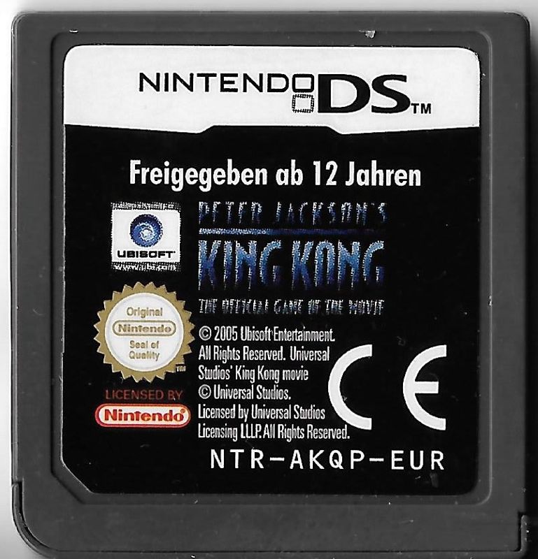 Media for Peter Jackson's King Kong: The Official Game of the Movie (Nintendo DS)