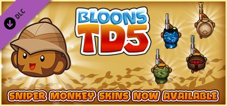 Front Cover for Bloons TD 5: Hunter Sniper Monkey Skin (Macintosh and Windows) (Steam release)