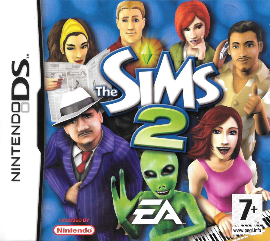 Front Cover for The Sims 2 (Nintendo DS)