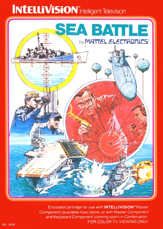 Front Cover for Sea Battle (Intellivision)