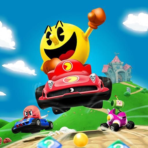 Front Cover for Pac-Man Kart Rally 3D (Android) (Google Play release)