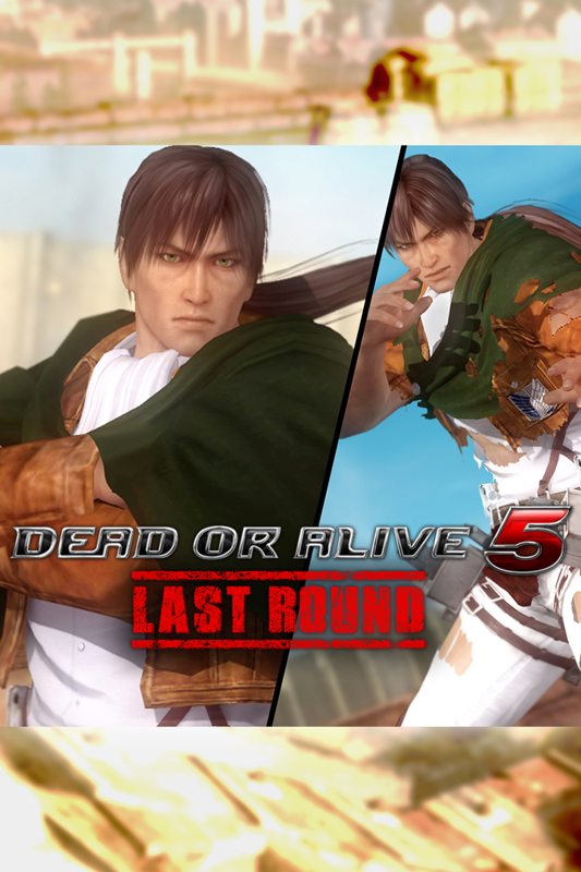 Front Cover for Dead or Alive 5: Last Round - Attack on Titan Mashup: Ryu Hayabusa (Xbox One) (Download release)