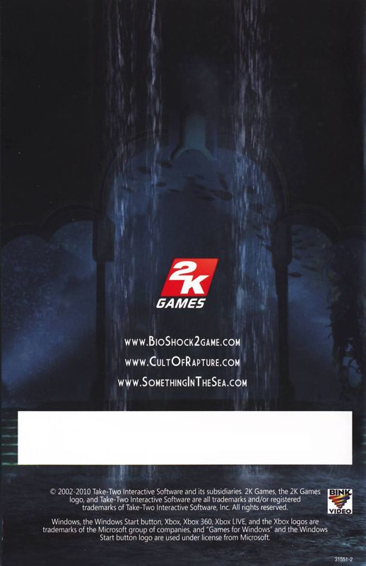 Manual for BioShock 2 (Windows) (64-bit and Multicore optimized version): Back