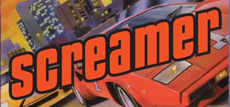Front Cover for Screamer (Macintosh and Windows) (Steam release): 2nd version (7 December 2022)