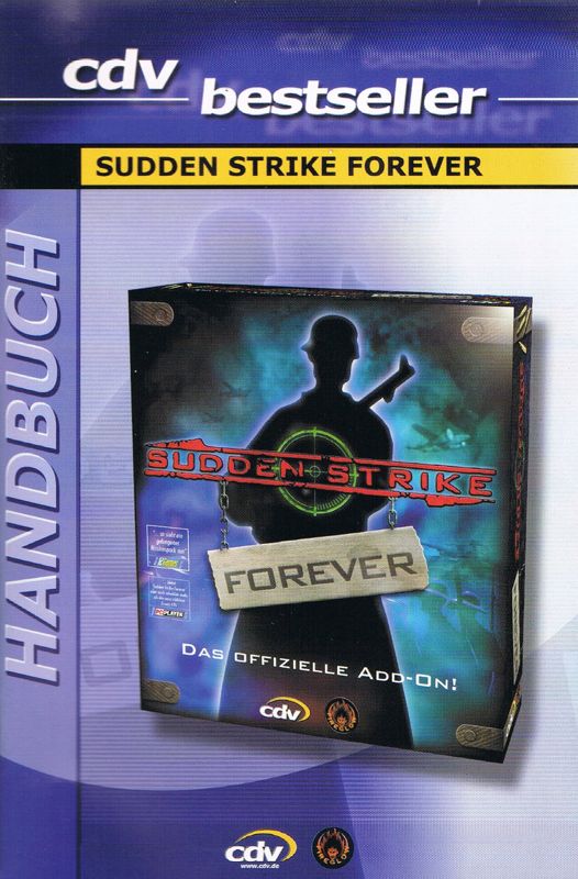 Manual for Sudden Strike: Anthology (Windows): Sudden Strike Forever - Front