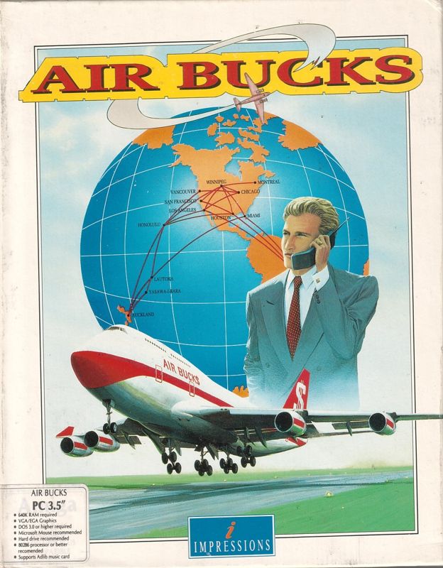 Front Cover for Air Bucks (DOS)