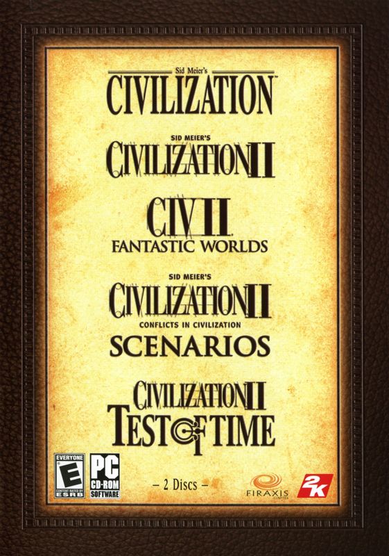 Other for Sid Meier's Civilization Chronicles (Windows): Civilization I & II Keep Case - Front