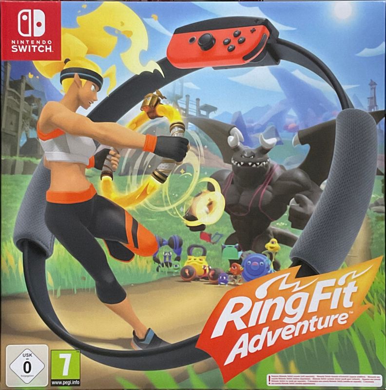 Front Cover for Ring Fit Adventure (Nintendo Switch)