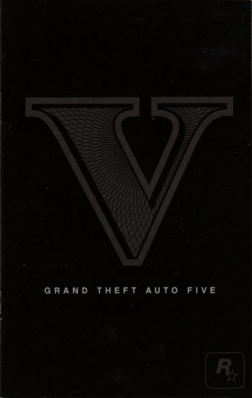 Manual for Grand Theft Auto V (Windows): Front