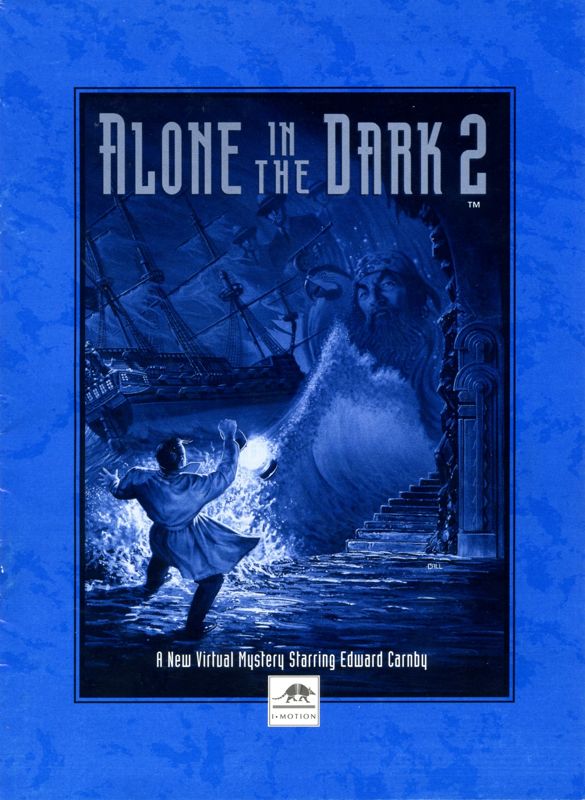 Manual for Alone in the Dark 2 (DOS) (Floppy Disk Version): Front