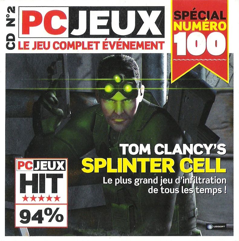 Front Cover for Tom Clancy's Splinter Cell (Windows) (PC Jeux n°100 - couvermount July/August 2006): Disc 2