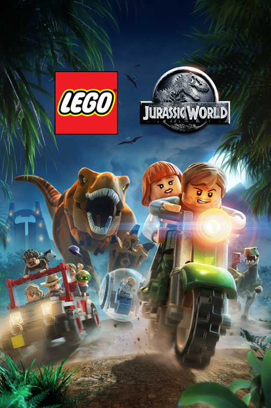 Front Cover for LEGO Jurassic World (Xbox One) (Download release)