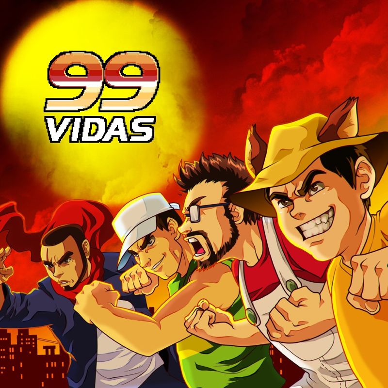 Front Cover for 99Vidas (PS Vita and PlayStation 3 and PlayStation 4) (download release)