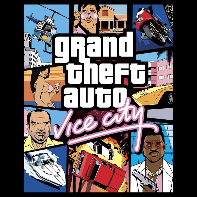 Front Cover for Grand Theft Auto: Vice City (PlayStation 4) (Download release)
