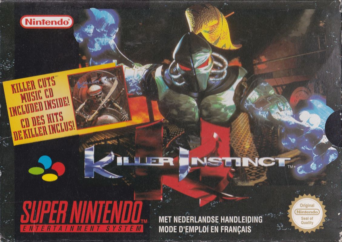 Front Cover for Killer Instinct (SNES)