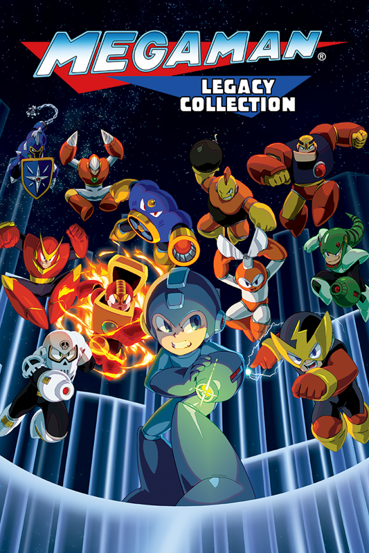 Front Cover for Mega Man: Legacy Collection (Xbox One) (download release): 2nd version