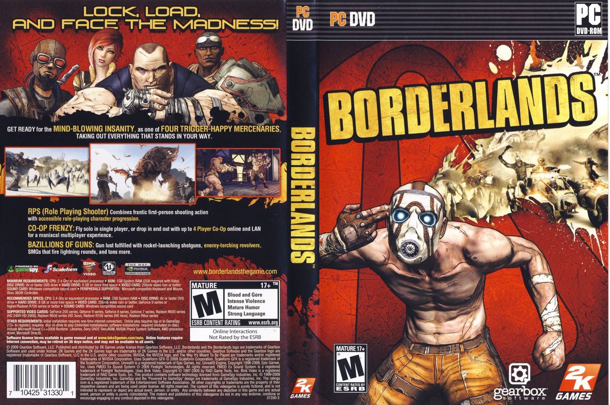 Full Cover for Borderlands (Windows)