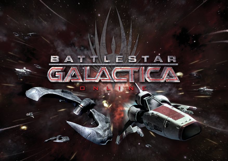 Front Cover for Battlestar Galactica Online (Browser)